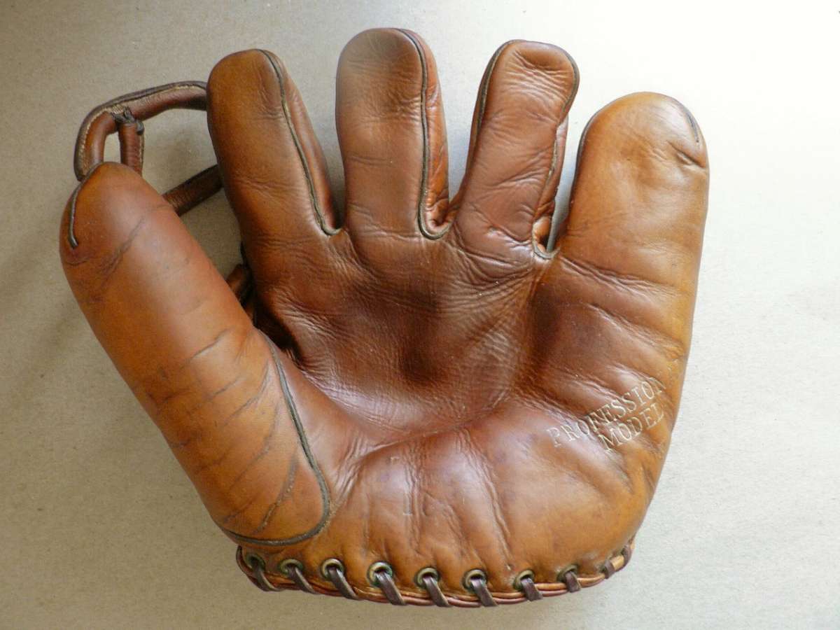 Spalding 165 Front Spalding Baseball Glove Collector Gallery